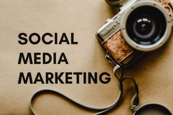 Social media marketing planning concept