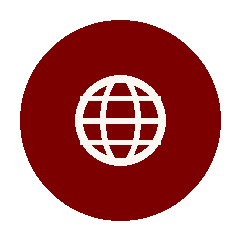 Globe icon representing international time-zone advantage